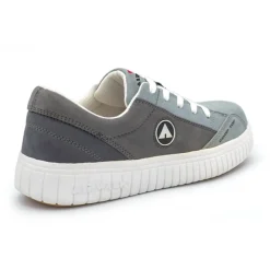 Work Shoes For Men*XLfeet Inc. Airwalk Mens Camino Composite Toe Safety Shoe - Gray/Gray