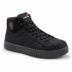 Work Shoes For Men*XLfeet Inc. Airwalk Mens Deuce Mid Composite Toe Safety Shoe - Black/Black