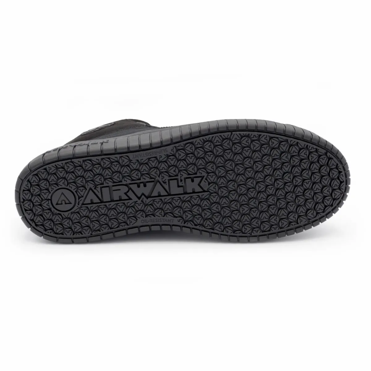 Work Shoes For Men*XLfeet Inc. Airwalk Mens Deuce Mid Composite Toe Safety Shoe - Black/Black