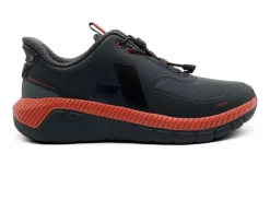 No Hands|Athletic Shoes For Men*XLfeet ANODYNE No. 22 Mens Sport Runner w/ Heel Assist - Black Red