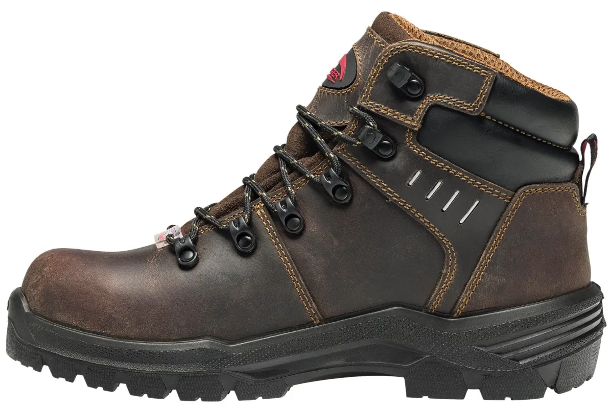 Composite Toe Boots|Work Boots*XLfeet Inc. Avenger 7401 Foundation 6" Waterproof Carbon Nanofiber Toe Boot - Brown
