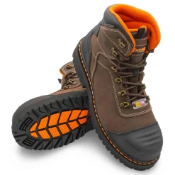 Composite Toe Boots|Work Boots*XLfeet Avenger 7380 Hammer Max Mid - Men - CN EH PR WP HR SR - Brown