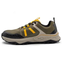 Work Shoes For Men*XLfeet Inc. Avenger Mens Aero Trail - Composite Toe EH - Olive/Yellow