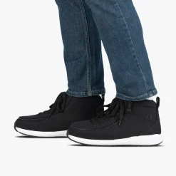 Afo Friendly|Urban Shoes*XLfeet Inc. BILLY Goat Classic High Mens Black/White