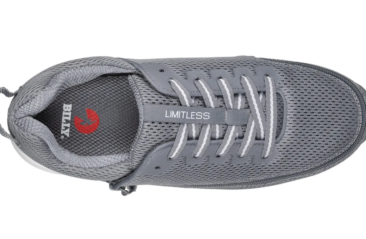Walking Shoes|Zipper Shoes*XLfeet BILLY Limitless Mens Charcoal
