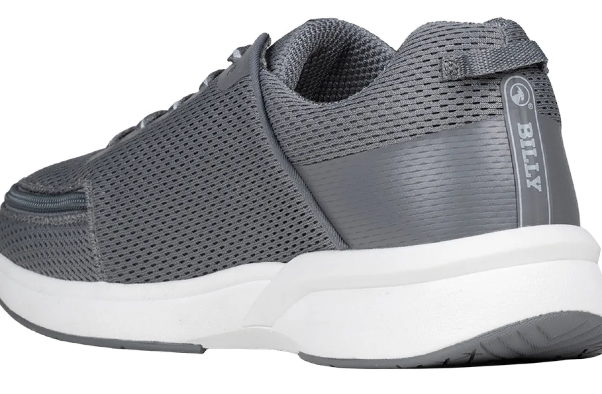 Walking Shoes|Zipper Shoes*XLfeet BILLY Limitless Mens Charcoal