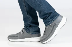 Walking Shoes|Zipper Shoes*XLfeet BILLY Limitless Mens Charcoal
