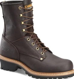 Work Boots|Steel Toe Work Boots*XLfeet Inc. Carolina Elm 8 Inch Steel Toe Logger boot