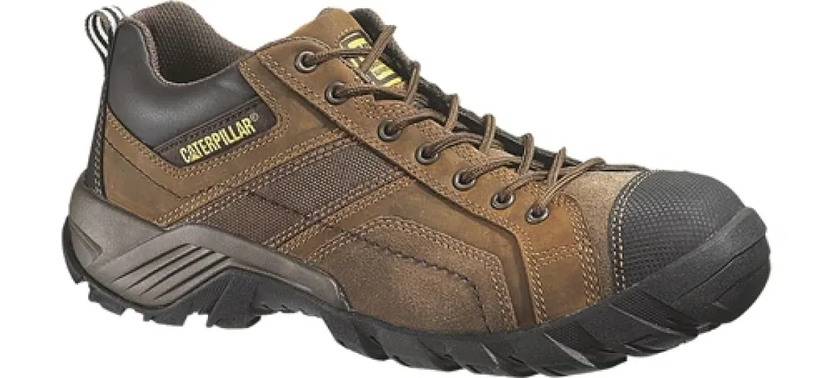 Work Shoes For Men*XLfeet Inc. CAT Argon Composite Toe Work Shoes - Brown