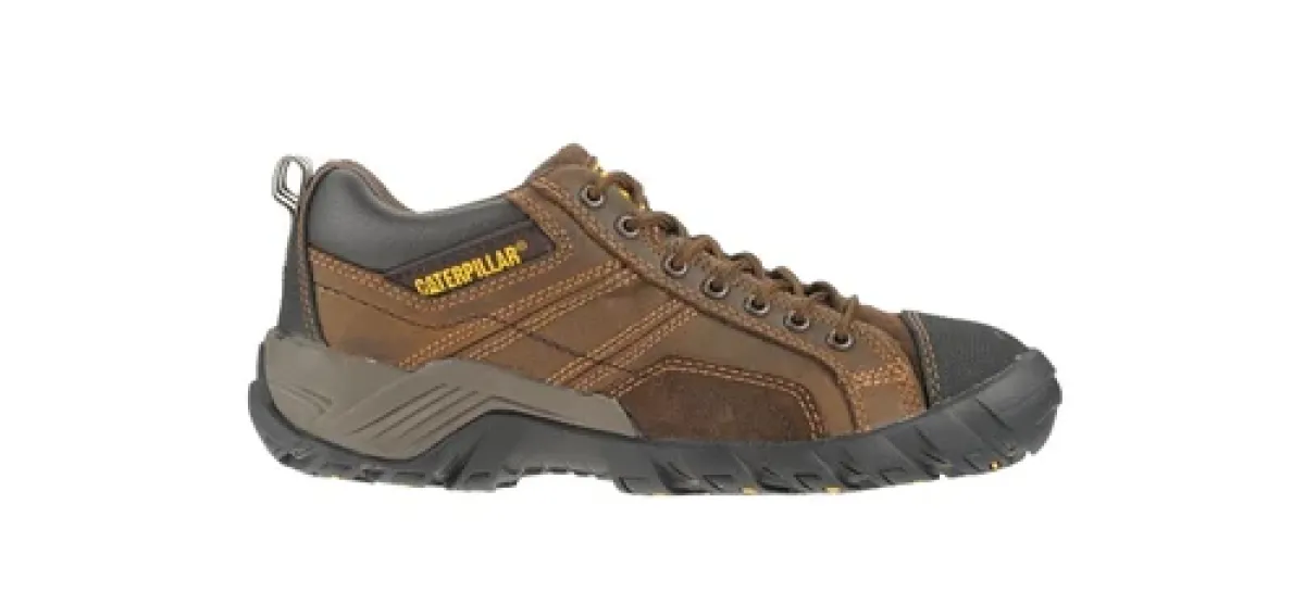 Work Shoes For Men*XLfeet Inc. CAT Argon Composite Toe Work Shoes - Brown
