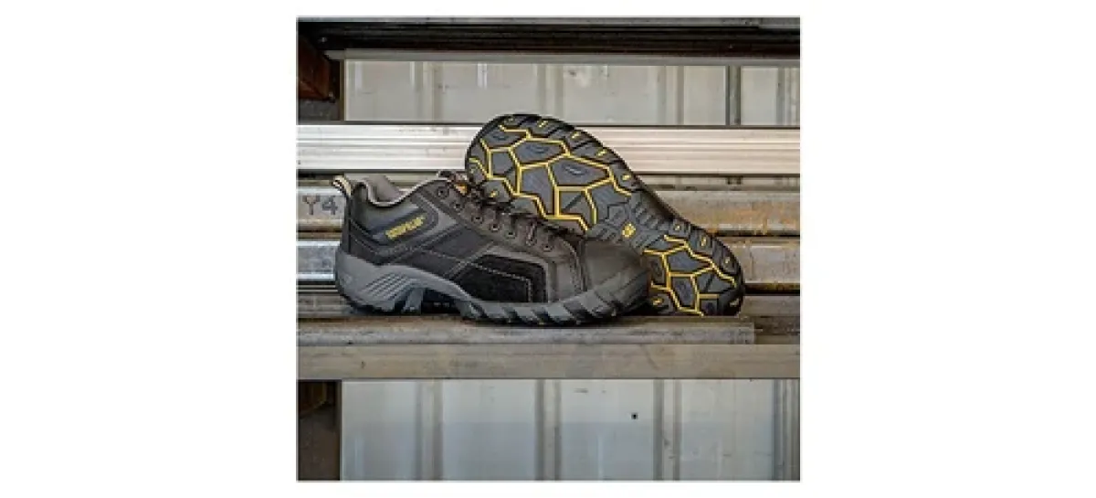 Work Shoes For Men*XLfeet Inc. CAT Argon Composite Toe Work Shoes - Brown