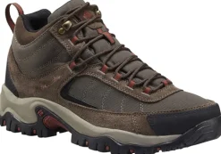 Waterproof Hiking Boots For Men*XLfeet Columbia Men's Granite Ridge Mid Waterproof - Mud/Rusty Hiking Boots