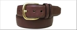 Belts*XLfeet Inc. Danbury 35mm Top Grain Leather Casual Belt - Brown