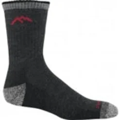 Crew Socks|Postal Approved Socks*XLfeet Inc. Darn Tough Hiker Micro Crew Cushion Socks - Black - Single Pair