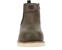 Work Boots|Work Boots (Non-Safety Toe / Soft Toe)*XLfeet Inc. Drew Shoe Boston - Grey Leather