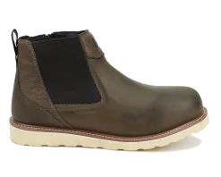 Work Boots|Work Boots (Non-Safety Toe / Soft Toe)*XLfeet Inc. Drew Shoe Boston - Grey Leather