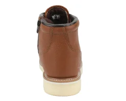 Work Boots|Work Boots (Non-Safety Toe / Soft Toe)*XLfeet Inc. Drew Shoe Buffalo - Rust Leather