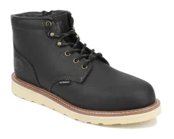 Work Boots|6" Work Boots*XLfeet Inc. Drew Shoe Burbank - Black Leather