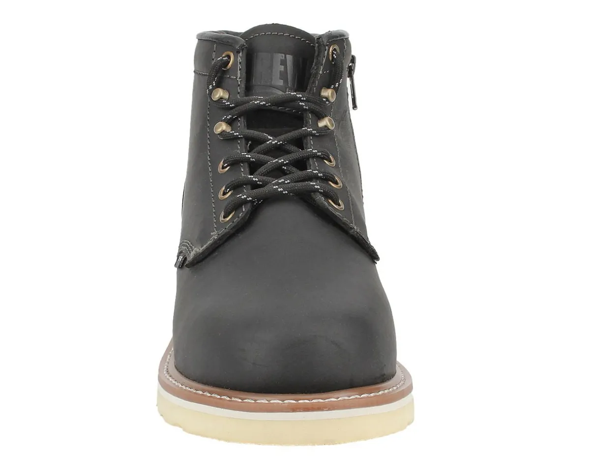 Work Boots|6" Work Boots*XLfeet Inc. Drew Shoe Burbank - Black Leather