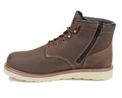 Work Boots|Work Boots (Non-Safety Toe / Soft Toe)*XLfeet Inc. Drew Shoe Burbank - Chocolate Leather