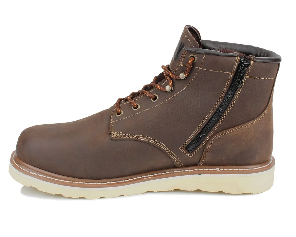 Work Boots|Work Boots (Non-Safety Toe / Soft Toe)*XLfeet Inc. Drew Shoe Burbank - Chocolate Leather