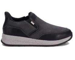 Dad Shoes|Slip-On Shoes*XLfeet Inc. Drew Shoe Caleb - Black Nubuck