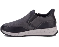 Dad Shoes|Slip-On Shoes*XLfeet Inc. Drew Shoe Caleb - Black Nubuck