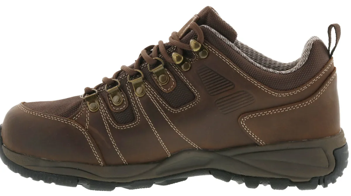 Walking Shoes|Waterproof Hiking Boots For Men*XLfeet Inc. Drew Shoe Canyon - Dark Brown
