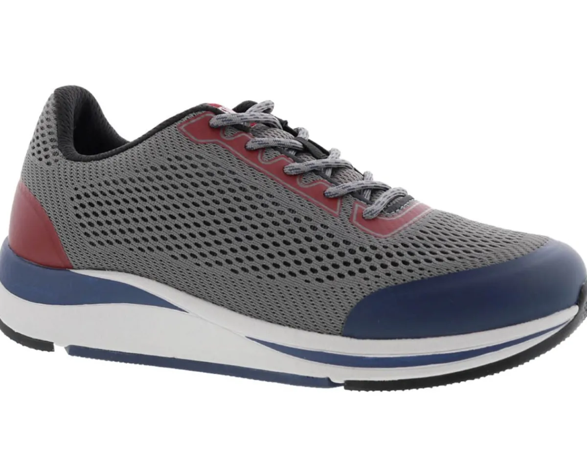 Walking Shoes|Casual Shoes*XLfeet Inc. Drew Shoe Champ Shoe - Grey Combo