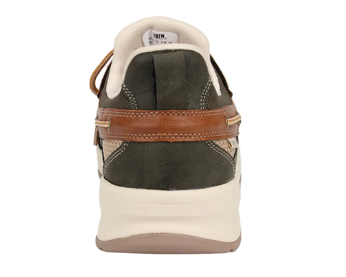 Walking Shoes|Casual Shoes*XLfeet Inc. Drew Shoe Channing - Olive Combo