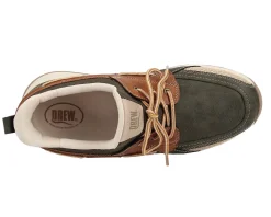 Walking Shoes|Casual Shoes*XLfeet Inc. Drew Shoe Channing - Olive Combo