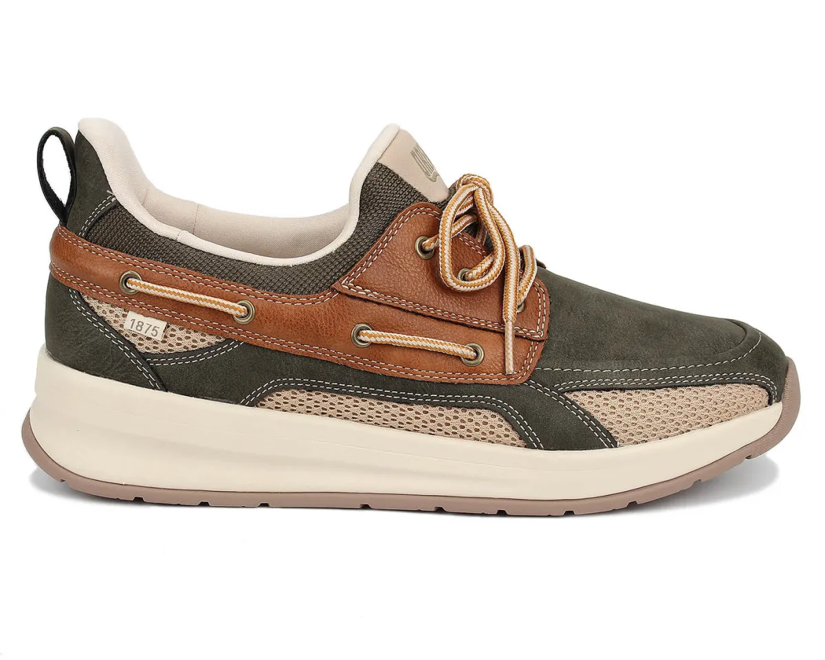 Walking Shoes|Casual Shoes*XLfeet Inc. Drew Shoe Channing - Olive Combo