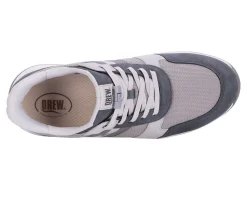 Dad Shoes|No Hands*XLfeet Inc. Drew Shoe Connor - Grey Suede Combo