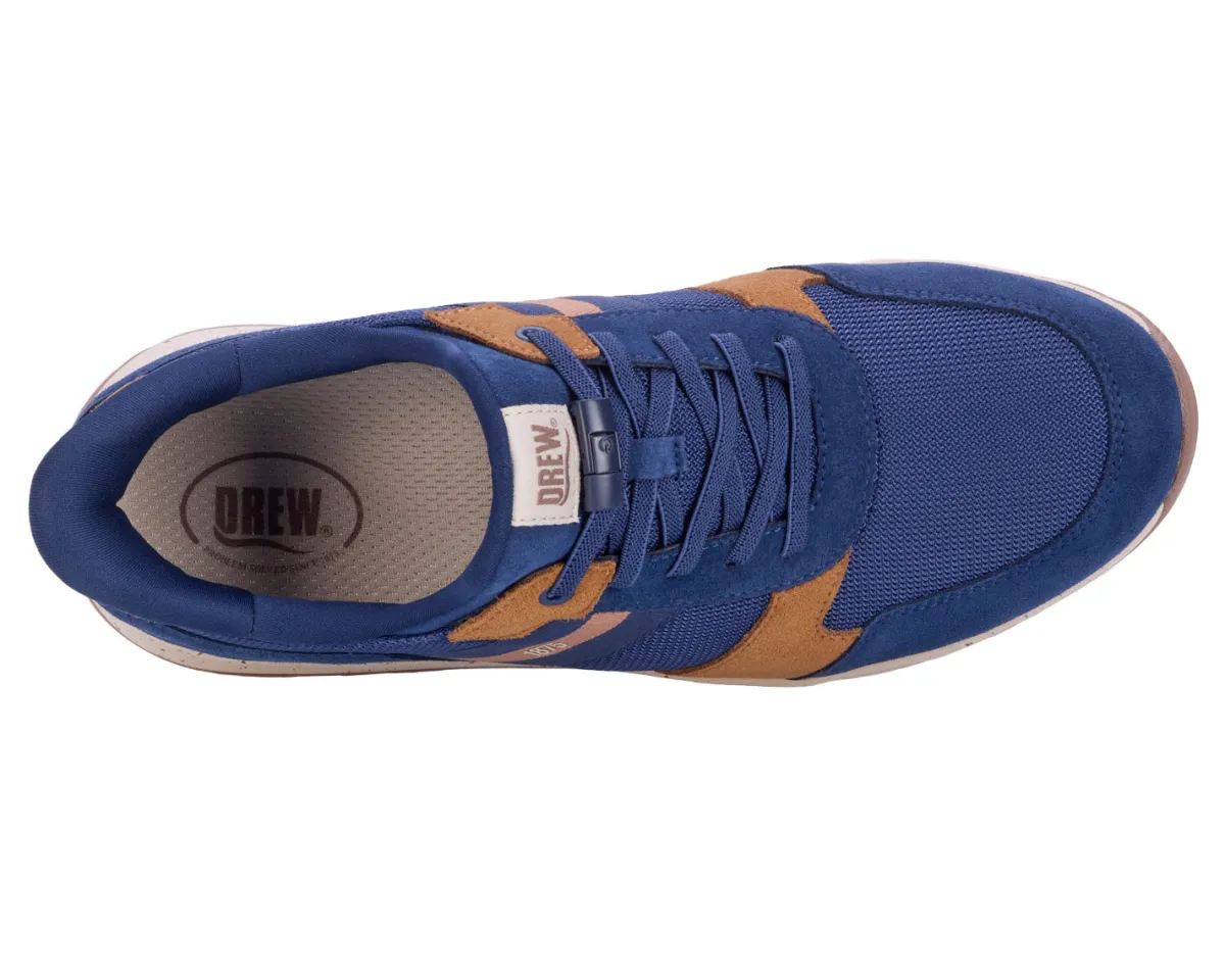 Dad Shoes|No Hands*XLfeet Inc. Drew Shoe Connor - Navy Combo