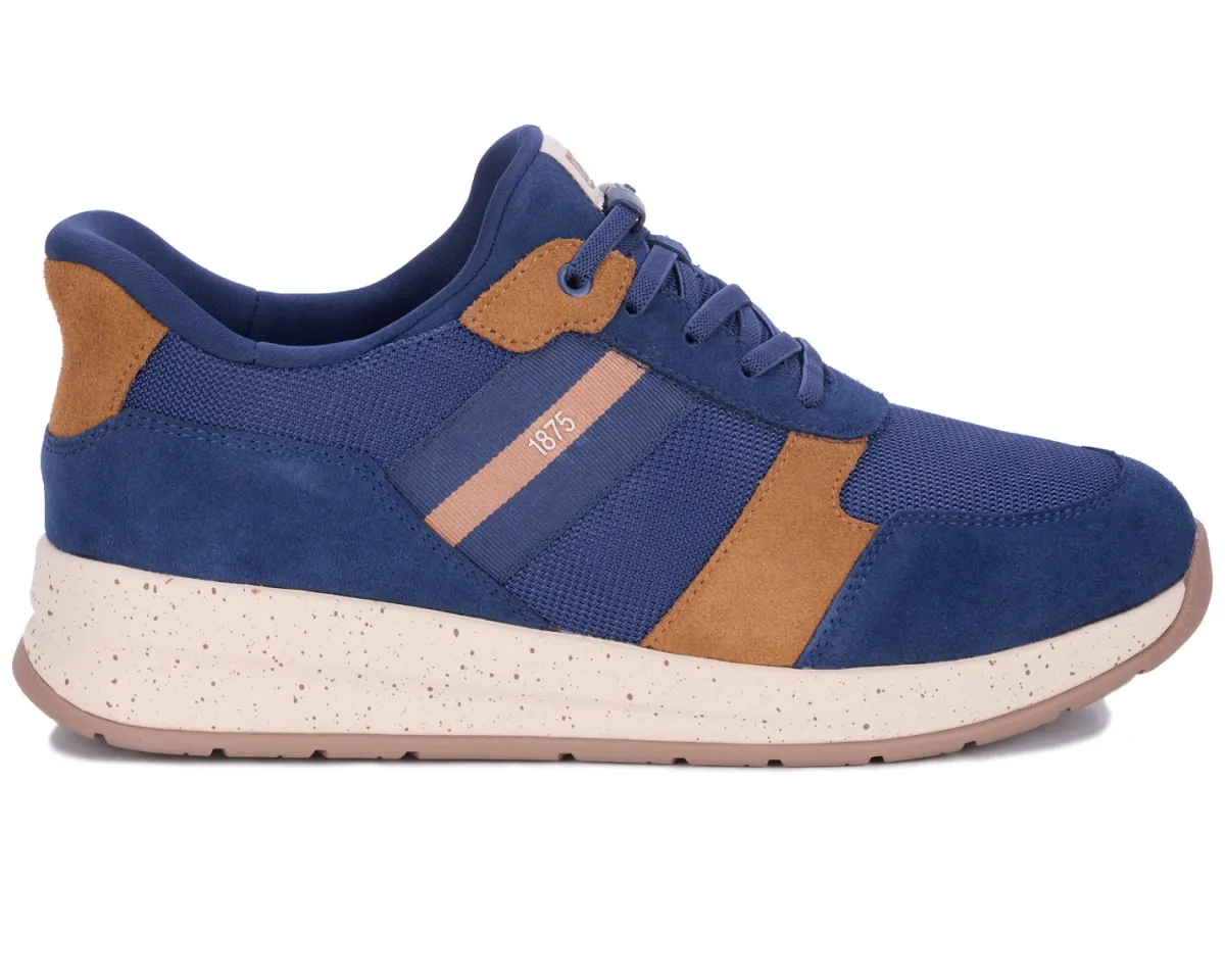 Dad Shoes|No Hands*XLfeet Inc. Drew Shoe Connor - Navy Combo