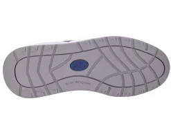 No Hands|Athletic Shoes For Men*XLfeet Inc. Drew Shoe Connor - White Suede Combo