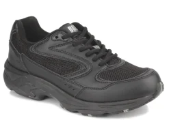 Walking Shoes|Casual Shoes*XLfeet Inc. Drew Shoe Lance - Black Mesh Combo