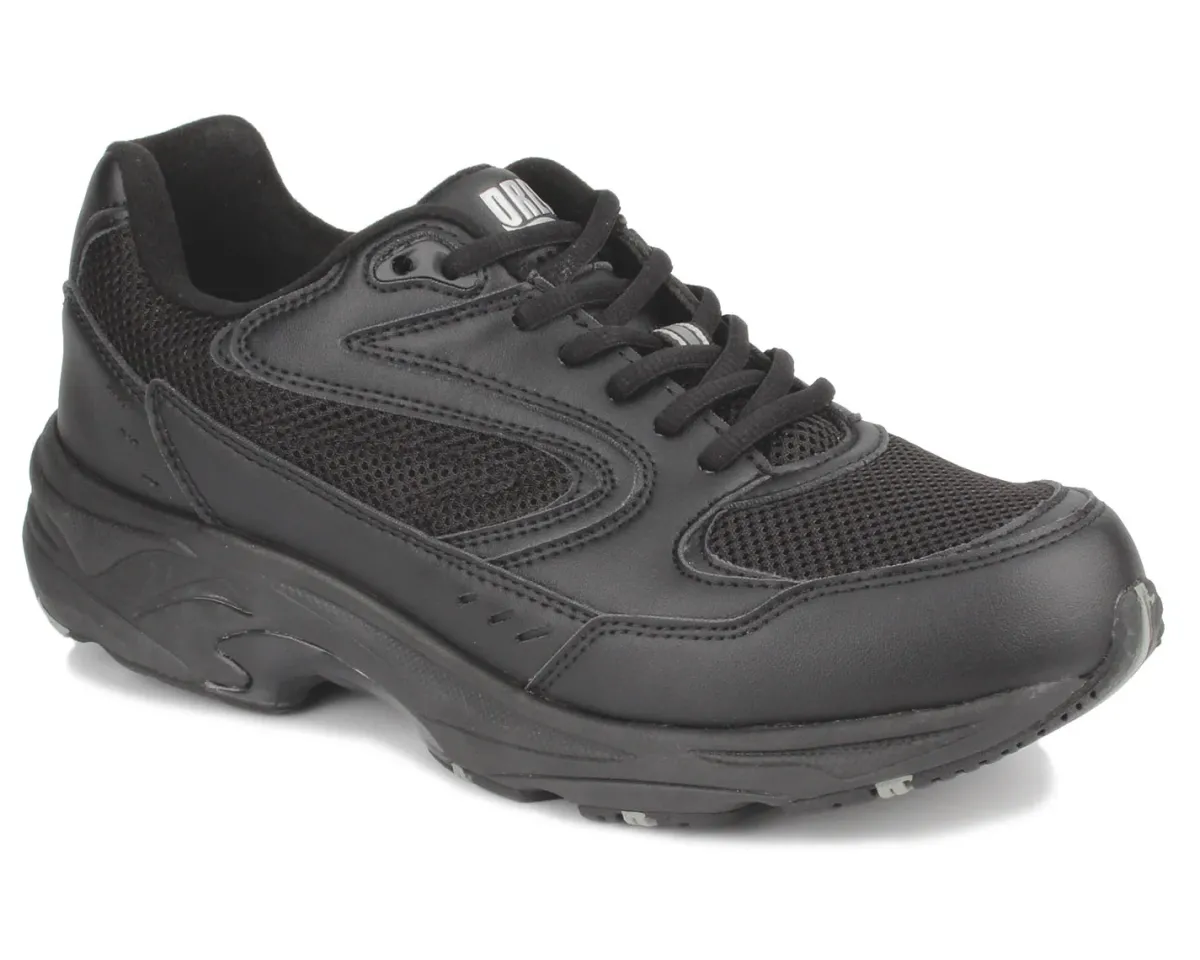 Walking Shoes|Casual Shoes*XLfeet Inc. Drew Shoe Lance - Black Mesh Combo