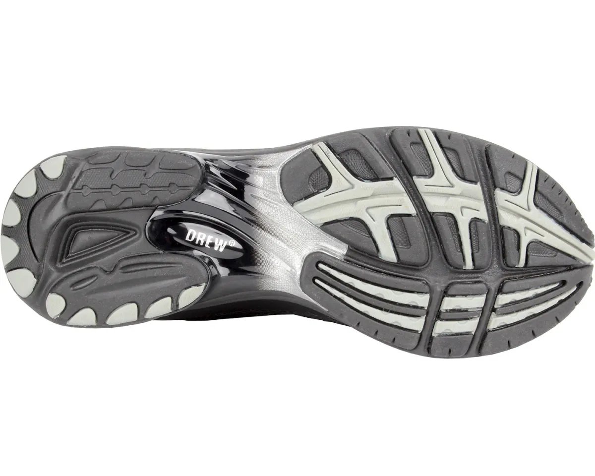 Walking Shoes|Casual Shoes*XLfeet Inc. Drew Shoe Lance - Black Mesh Combo