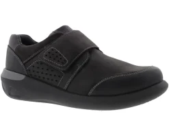 Casual Shoes|Hook And Loop Shoes And Boots*XLfeet Inc. Drew Shoe Marshall - Black Nubuck