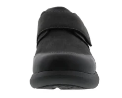 Casual Shoes|Hook And Loop Shoes And Boots*XLfeet Inc. Drew Shoe Marshall - Black Nubuck