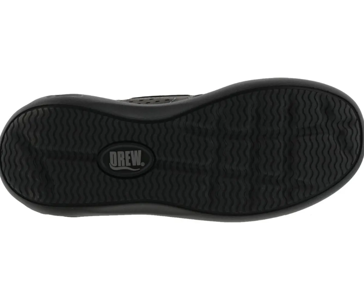 Casual Shoes|Hook And Loop Shoes And Boots*XLfeet Inc. Drew Shoe Marshall - Black Nubuck