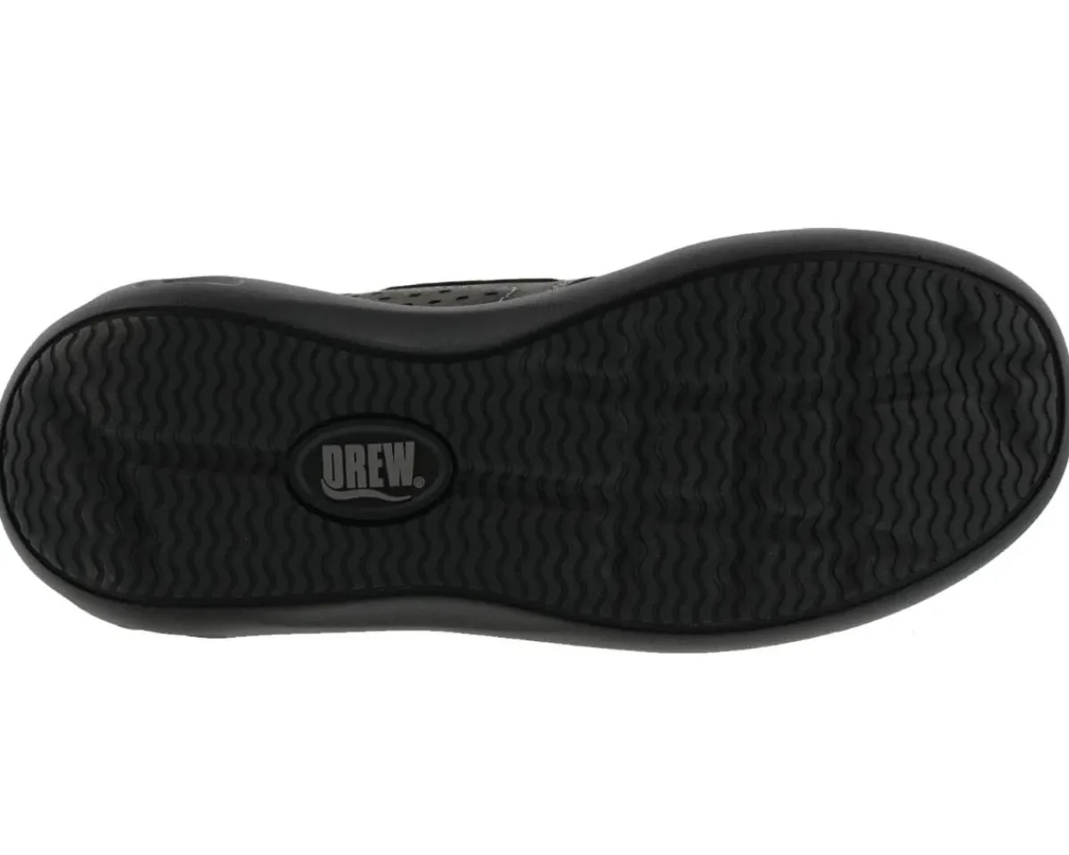 Casual Shoes|Hook And Loop Shoes And Boots*XLfeet Inc. Drew Shoe Marshall - Black Nubuck