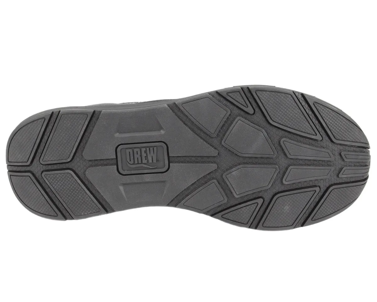 Walking Shoes|Casual Shoes*XLfeet Inc. Drew Shoe Marvel - All Over Black Mesh Combo