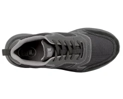 Walking Shoes|Casual Shoes*XLfeet Inc. Drew Shoe Marvel - All Over Black Mesh Combo