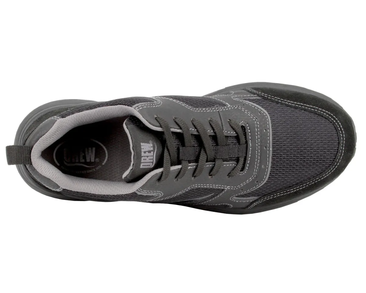 Walking Shoes|Casual Shoes*XLfeet Inc. Drew Shoe Marvel - All Over Black Mesh Combo