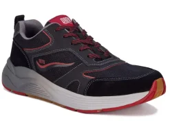 Dad Shoes|Athletic Shoes For Men*XLfeet Inc. Drew Shoe Marvel - Black Mesh Combo
