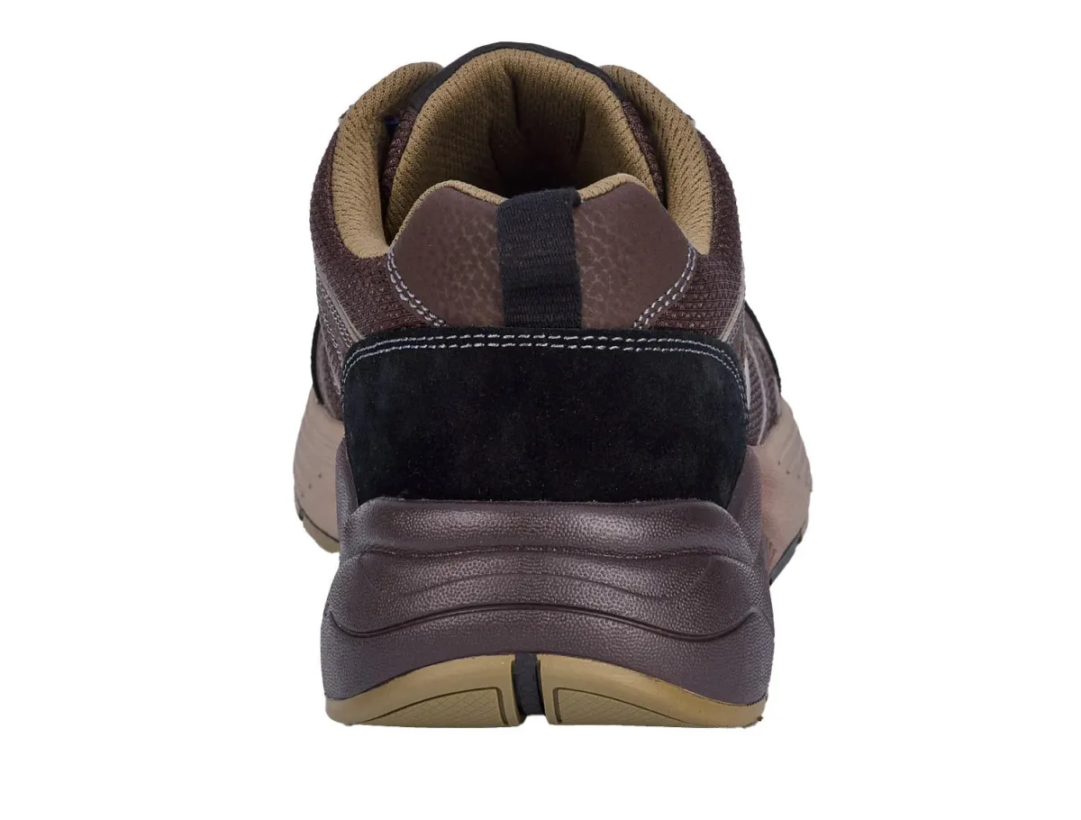 Dad Shoes|Casual Shoes*XLfeet Inc. Drew Shoe Marvel - Brown Mesh Combo