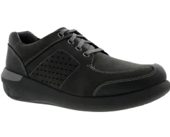 Casual Shoes*XLfeet Inc. Drew Shoe Miles - Black Nubuck