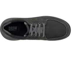 Casual Shoes*XLfeet Inc. Drew Shoe Miles - Black Nubuck